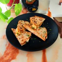 Tofu quesadilla vegan  at V Go Nuts in Karnataka