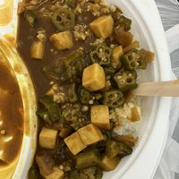 Tofu and okra curry  at CoCo Ichibanya in Kowloon