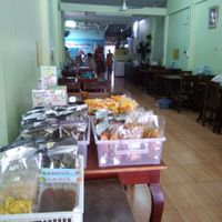 Inside the restaurant... at Ruean Thong Veg Food in Hua Hin