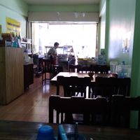Inside the restaurant... at Ruean Thong Veg Food in Hua Hin