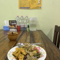 Curries veggies and rice  at Ruean Thong Veg Food in Hua Hin