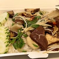 Veg and mock meats delivered   at Ruean Thong Veg Food in Hua Hin