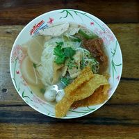 Noodles soup #Veganuary at Ruean Thong Veg Food in Hua Hin