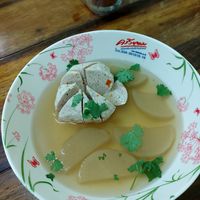 Giant Mushroom Meatball #Veganuary at Ruean Thong Veg Food in Hua Hin