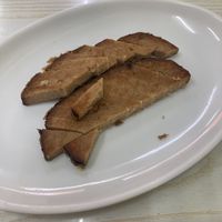 Salted fish  at Ruean Thong Veg Food in Hua Hin