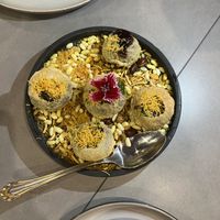 Vegan starters   at Old Monk Modern Indian in Paddington