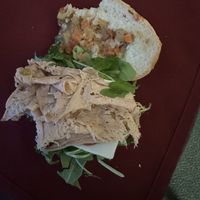 Inside the gabagool   at Nonno's Plant-Based Butcher in Hamilton