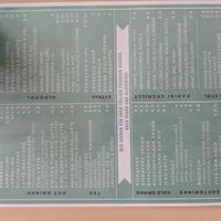 Getränke und Speisen at Café Mole in Grossenbrode