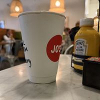 Thanks for the great soy latte!  at JO'S in Austin