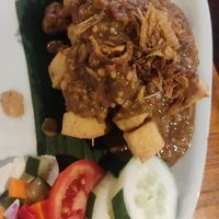 Tofu sate at Tabo Cottages in Samosir