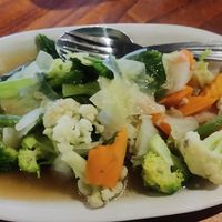 Cap cay at Tabo Cottages in Samosir