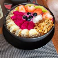 Dragonfruit Bowl at All Vegan Cafe' Restaurant in Phuket