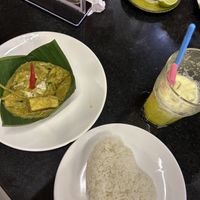 Vegan amok  at Khmer Taste Restaurant in Siem Reap