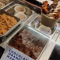 Cookie dough, ice cream and cookie combo (at Borough Yards) at After School Cookie Club - Borough Yards in London