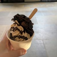 Ice-cream and cookie at After School Cookie Club - Borough Yards in London