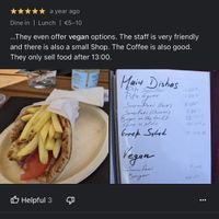 Found via Google, other people love the vegan souvlaki too!!!  at Glifada Casual Food, Cafe and Mini Market in Corfu