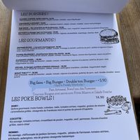 Menu  at Bronzette Au Village in Argeles-sur-mer