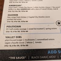 Valley girl is the vegan option (beside the fries) at Harbor Social in Oxon Hill