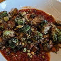 Brussel sprouts with lentils at Silver Diner - National Harbor in Oxon Hill