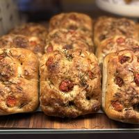 focaccia  at Santiago Padaria Artesanal  in Sao Paulo