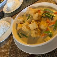 Green Curry with Tofu at Thai Cuisine in Spring Hill
