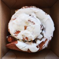 Apple and Cinnamon Scroll at Winnie's Bakehouse in Rockingham