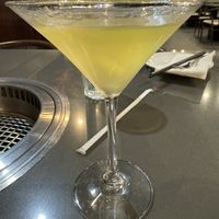 Was the Peach Martini, really good too. Highly recommend   at Kazan in Albany