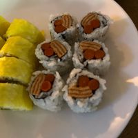 Gobo and tofu roll  at Kazan in Albany