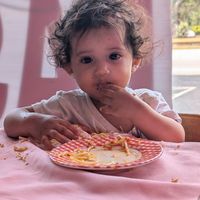 Our second visit the baby still approves at Vida Cafe in Fort Worth