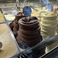 Dairy-free gelato close up  at Anita Gelato  in New York City