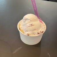 Double cup  at Orange County Creamery  in San Clemente