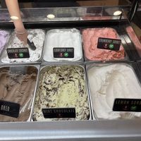 Vegan options   at Orange County Creamery  in San Clemente