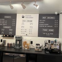 Prices  at Orange County Creamery  in San Clemente