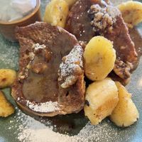 Sticky date French toast   at Soul Garden Glebe in Glebe