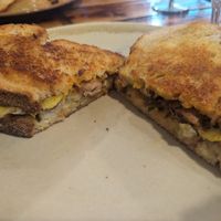 Jackfruit and Sauerkraut Toastie at Soul Garden Glebe in Glebe