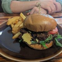 Vegan Smash Burger at Soul Garden Glebe in Glebe
