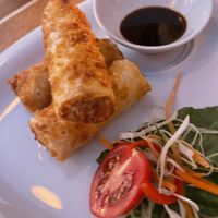 Chinese spring rolls   at The Hangout in Mugla