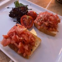 Bruschetta (ask for no cheese)  at The Hangout in Mugla