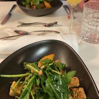 Dried tomato and bread salad at Jedermann in Strasskirchen