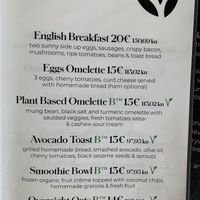 Breakfast vegan options clearly indicated  at Code 11 in Hvar