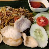 Noodles with veggies at Ecolodge Bukit Lawang  in Bukit Lawang