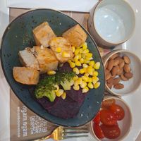 Tofu bowl at Ngam Ngam Neighbourhood in Kuala Lumpur