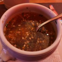 Vegan soup at Stadtkeller in Luzern
