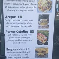 Menu  at Tina's Box in West London