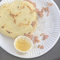 Arepas  at Tina's Box in West London