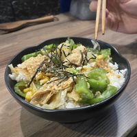 Rice bowl (a bit plain, advice to try something else)   at Tian Zhi Yu - Heaven Driven Vegan 天之御草食 in Kaohsiung