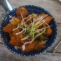 Korean cheese beef kimchi bowl at Tian Zhi Yu - Heaven Driven Vegan 天之御草食 in Kaohsiung