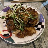 Korean fried chicken   at Tian Zhi Yu - Heaven Driven Vegan 天之御草食 in Kaohsiung