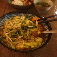 Bun hue soup (so good, I already started eating before taking the pic) at Mâm Chay in Dusseldorf