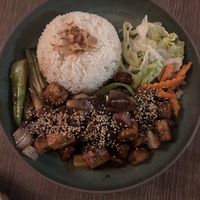 Rice dish with potatoes   at Mâm Chay in Dusseldorf